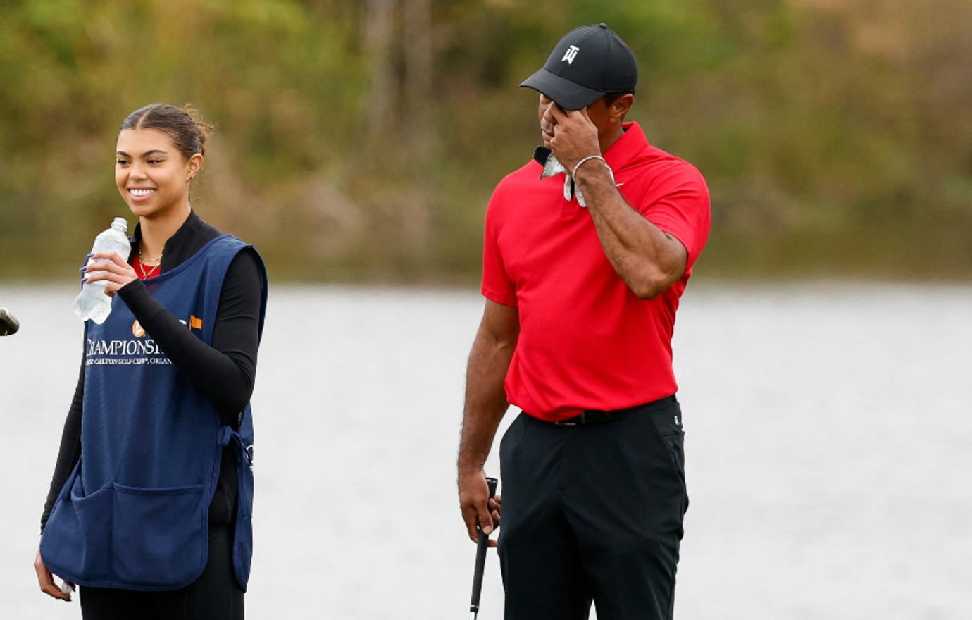 tiger woods develop rapport daughter golf took daddy away