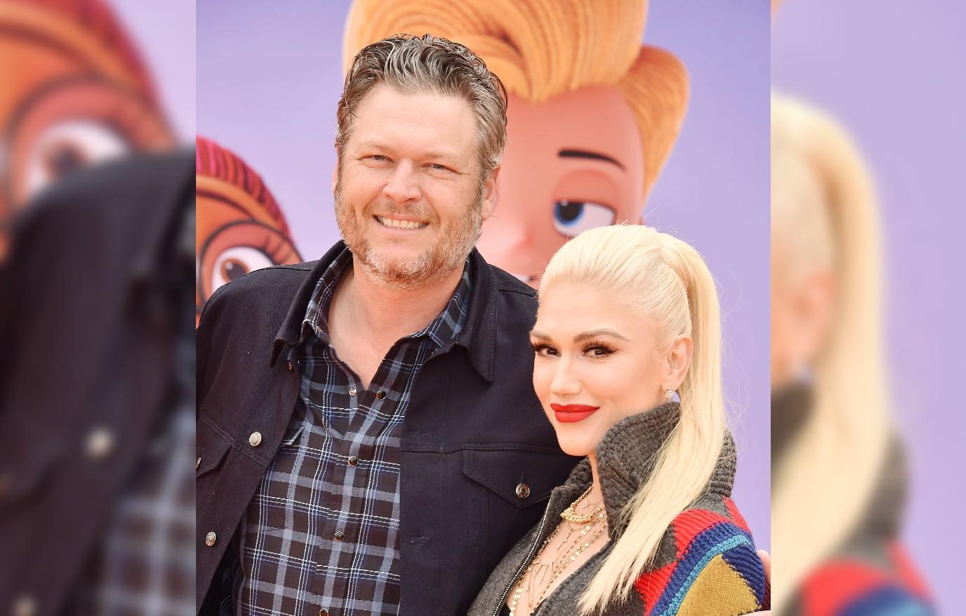 gwen stefani blake shelton first public date