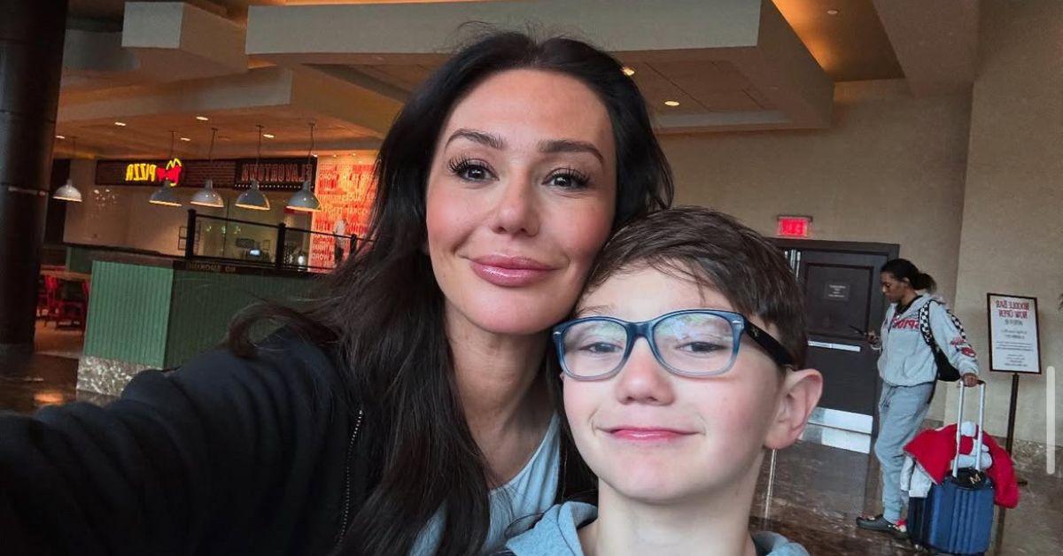 photo of Jenni 'JWoww' Farley and Greyson Valor Mathews
