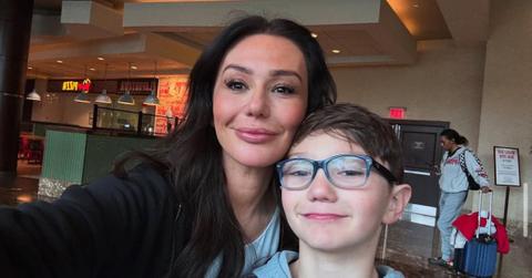 photo of Jenni 'JWoww' Farley and Greyson Valor Mathews