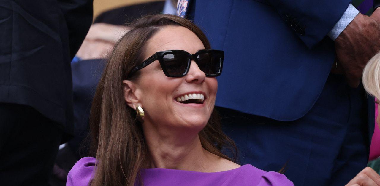 kate middleton gracefully thanked wimbledon attendees standing ovation