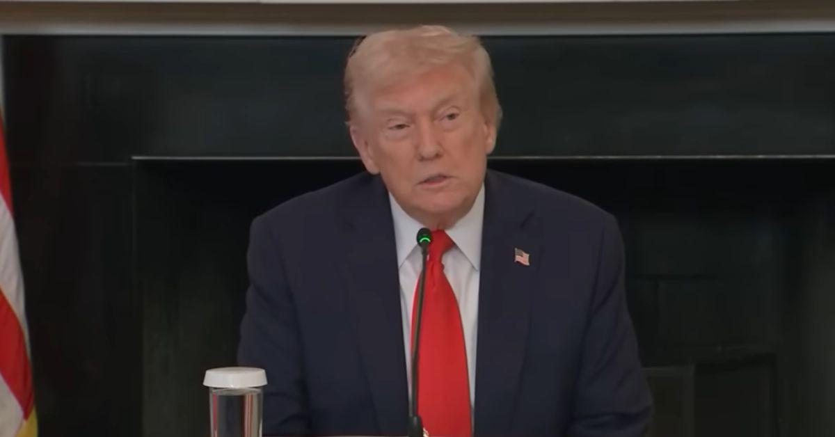 image of The meeting also went viral after Donald Trump appeared to fall asleep mid-discussion.