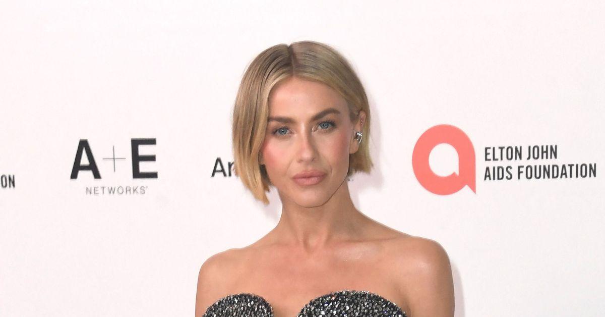 image of Julianne Hough also credits saunas, ice baths and lymphatic recovery techniques for helping her stay healthy and energized.