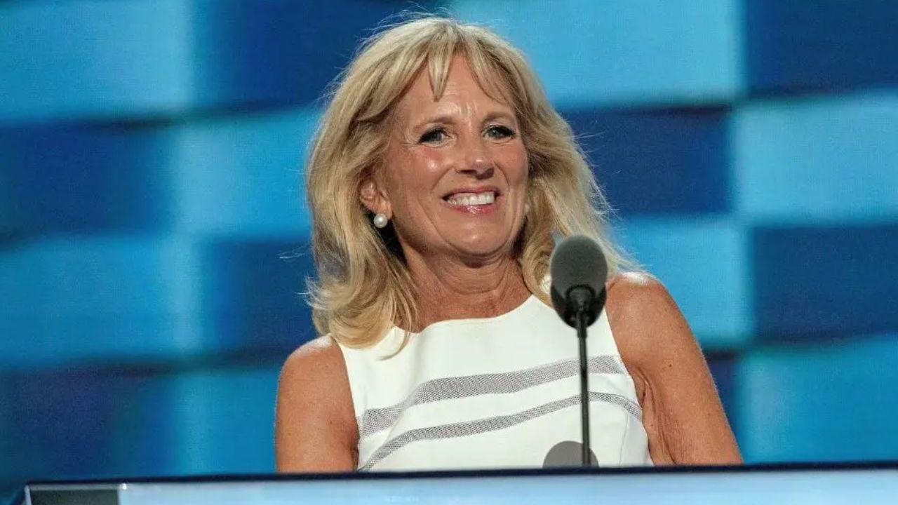 Image of The conversation, recorded over a meal at a Beverly Hills restaurant, also touched on the final days of the Biden administration and her late stepson Beau, who died of brain cancer in 2015.