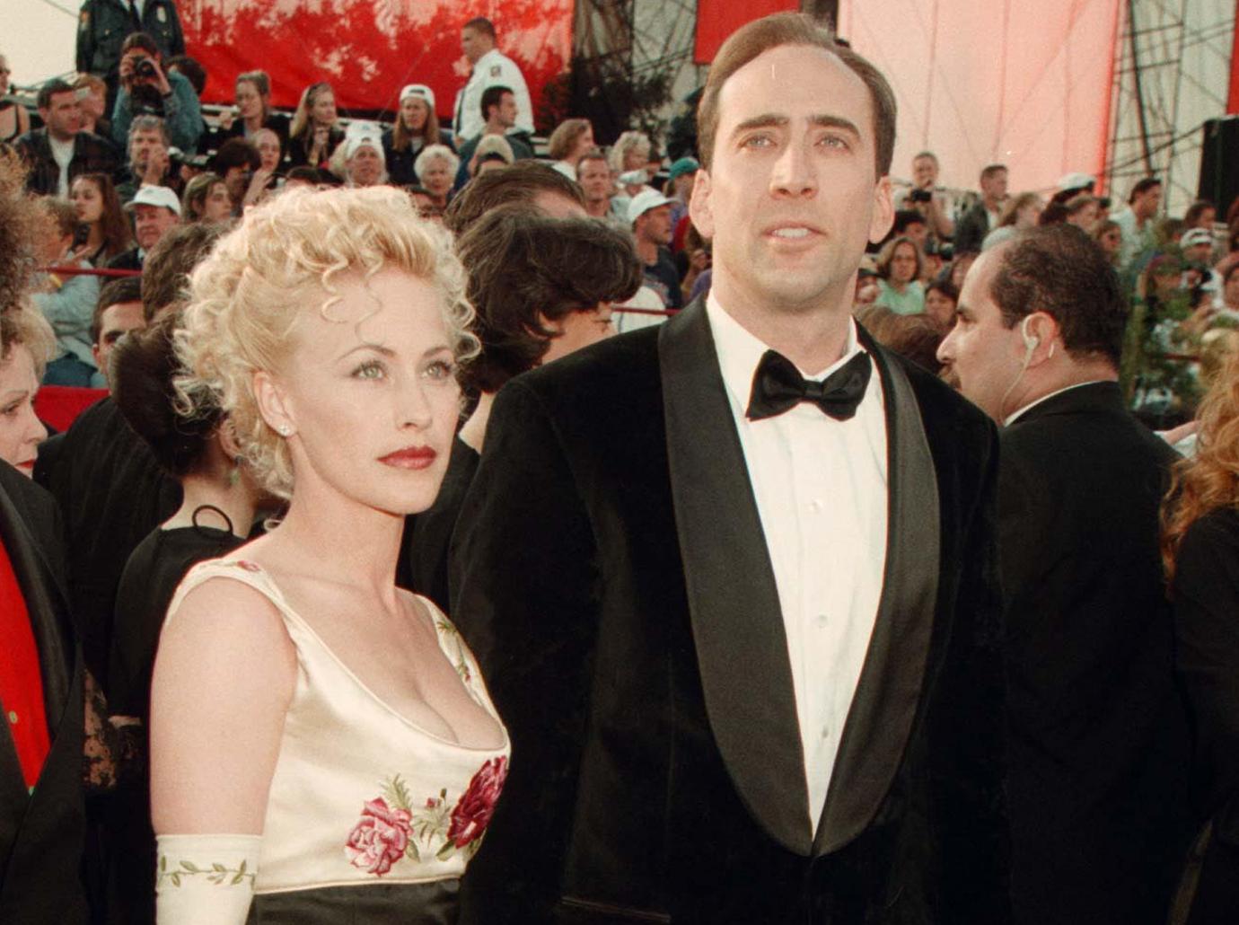 Nicholas Cage and Patricia Arquette