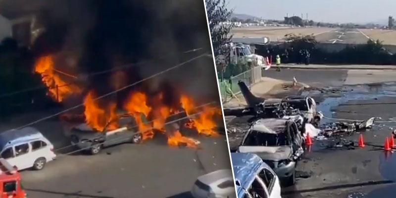 Pilot Killed After Plane Crashes Into California Neighborhood Near Airport