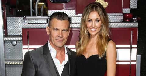 Josh Brolin and Wife Kathryn Brolin bab bump gallery