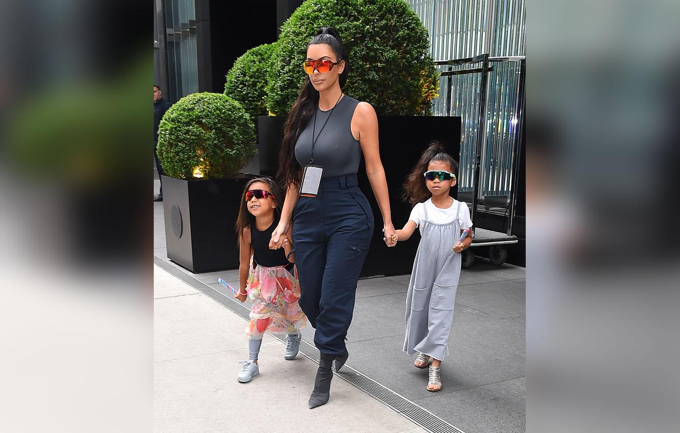 Kim Kardashian Kids Chicago Saint Inseparable Pic 02