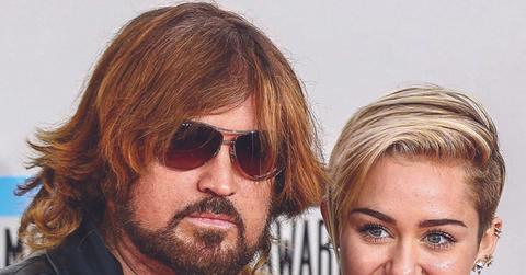 Miley Cyrus Reunites with Dad Billy Ray Cyrus at 2013 American Music Awards