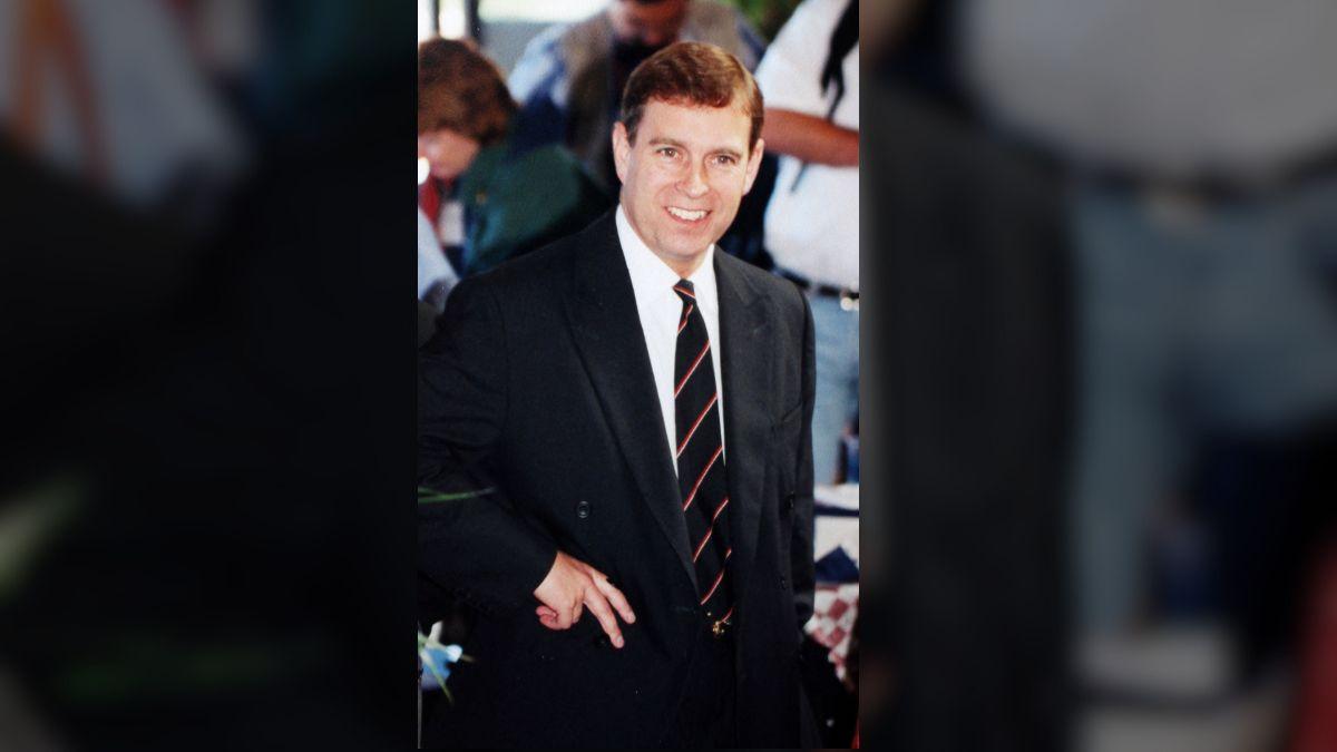 image of Ex-Prince Andrew was arrested in February. 