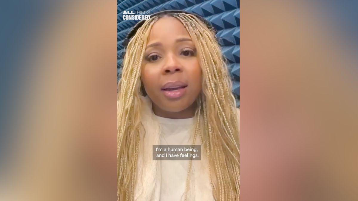 image of Reshona Landfair was shown being abused by the singer in a video that was made public in 2001.