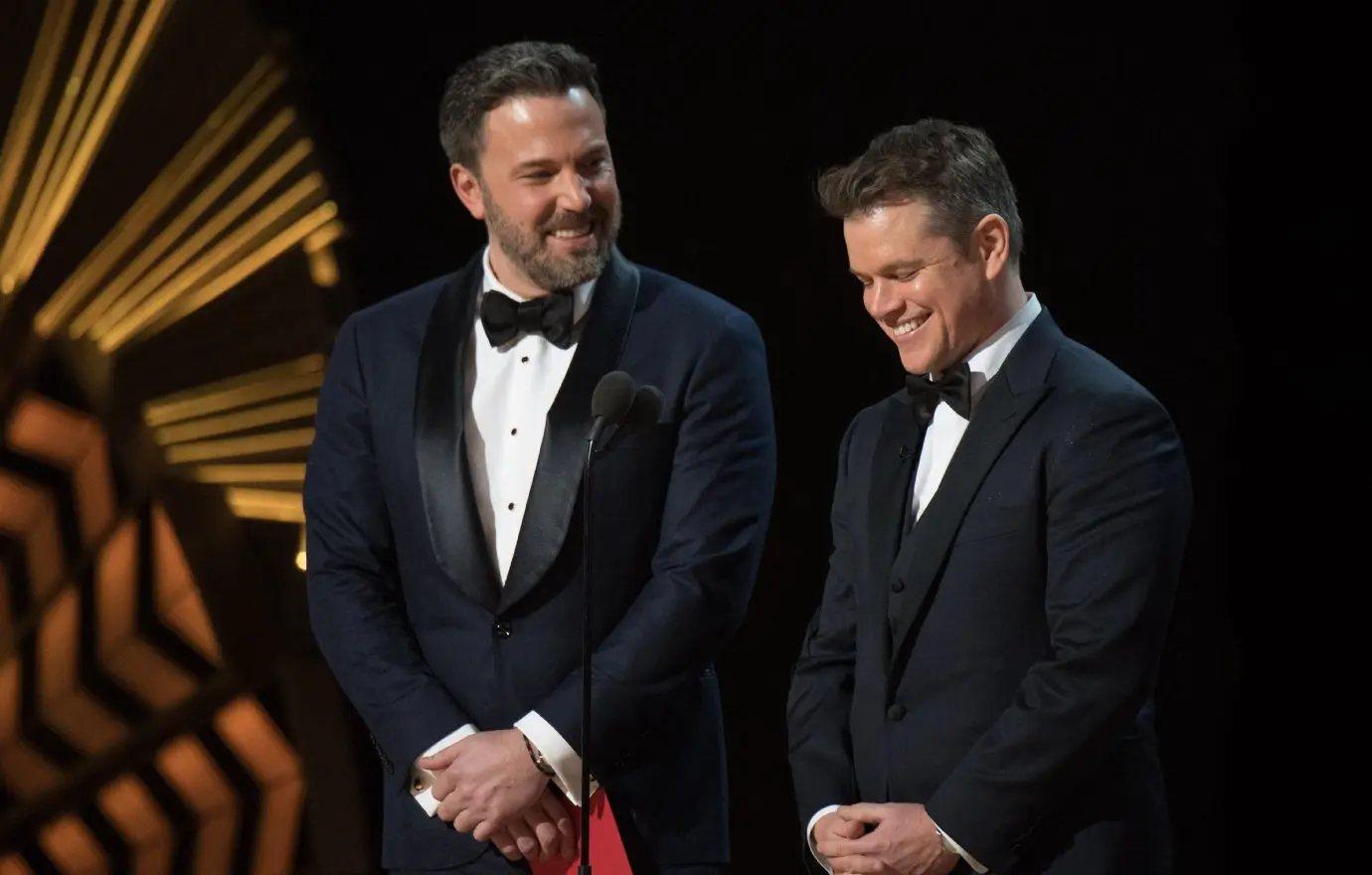 ben affleck teased over matt damon bromance suggested plot line