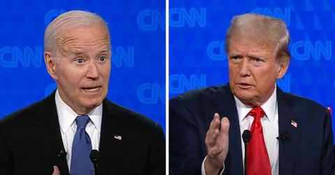 how celebrities react to joe biden donald trumps debate