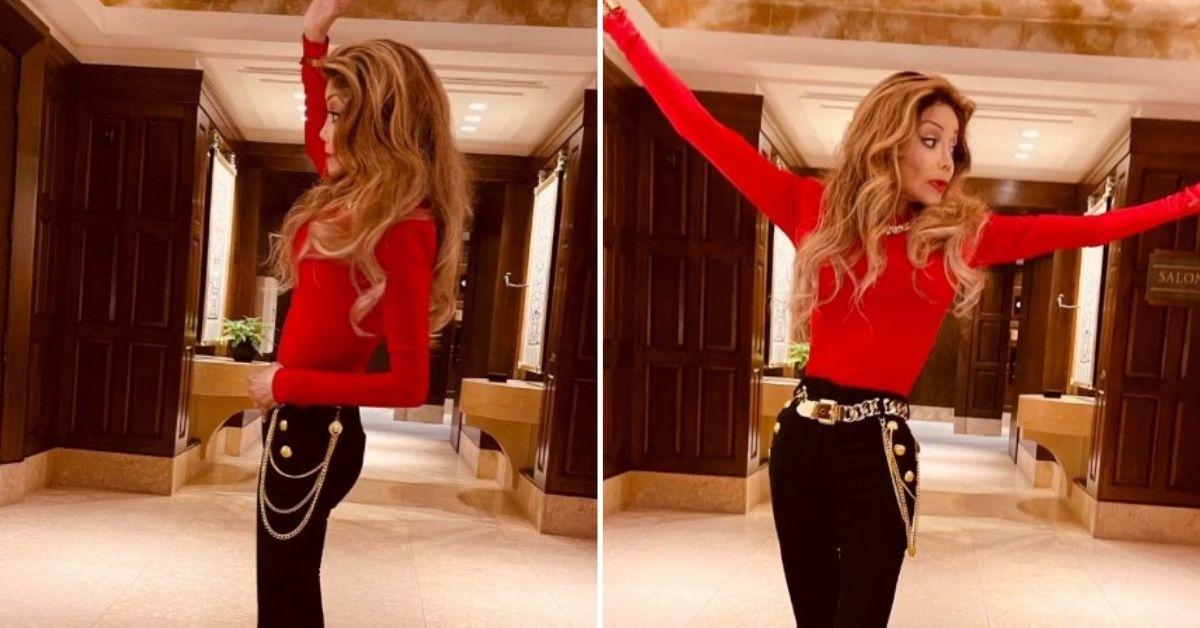 image of La Toya Jackson shared new photos on Instagram.