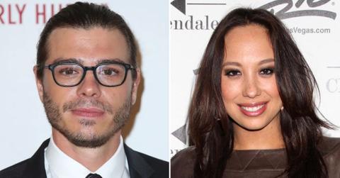 Photo of Matthew Lawrence and Cheryl Burke
