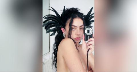 Charli XCX Goes Topless Before Debuting Gothic Outfit At 2025 Met Gala
