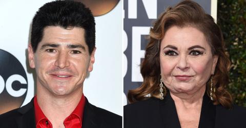 Split image of Michael Fishman and Roseanne Barr