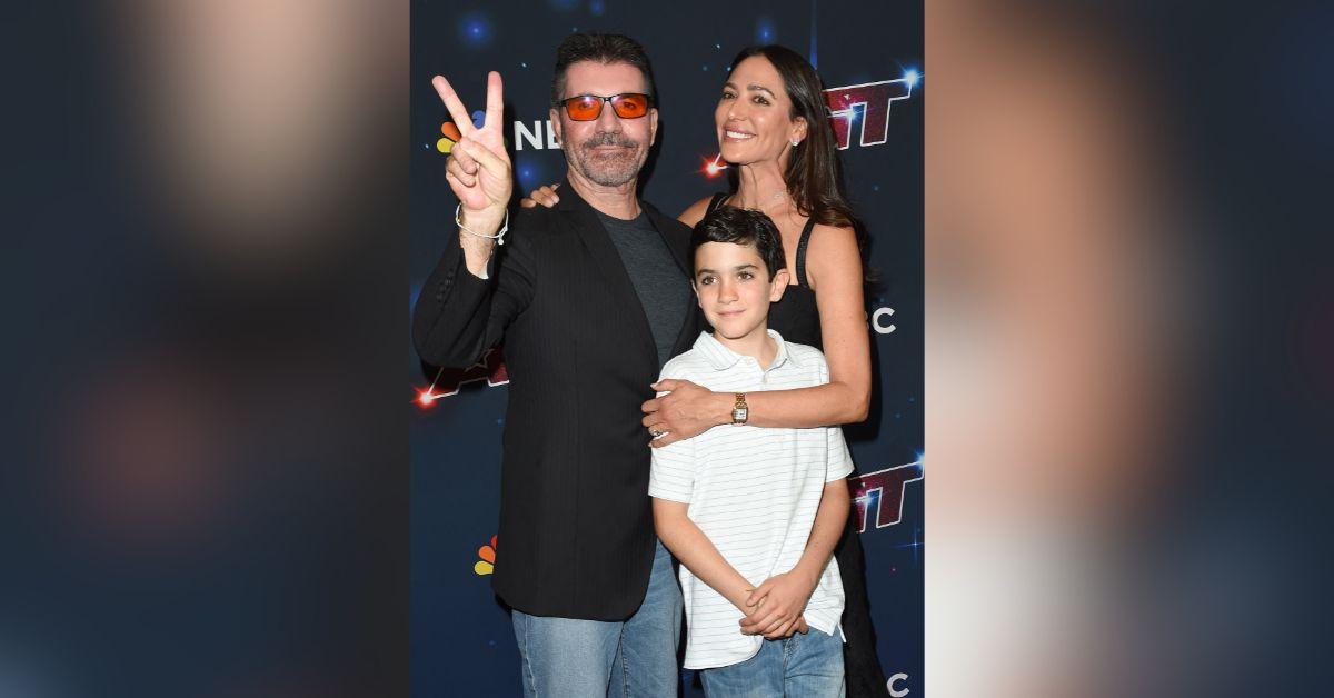 Image of Simon Cowell popped the question in 2021.