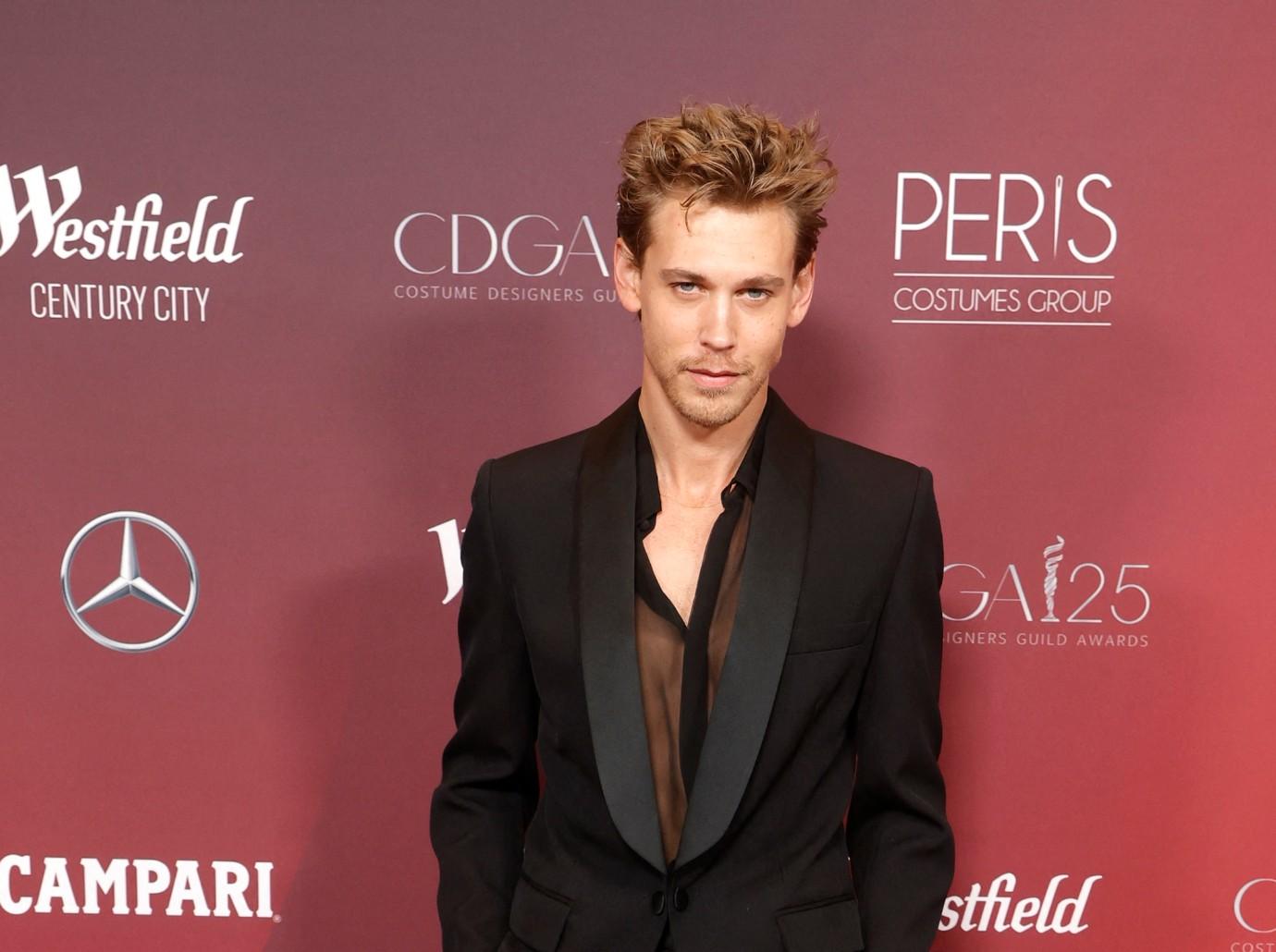 austin butler ex vanessa hudgens refuse eye contact cross paths oscars