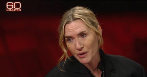 Photo of Kate Winslet on '60 Minutes.'