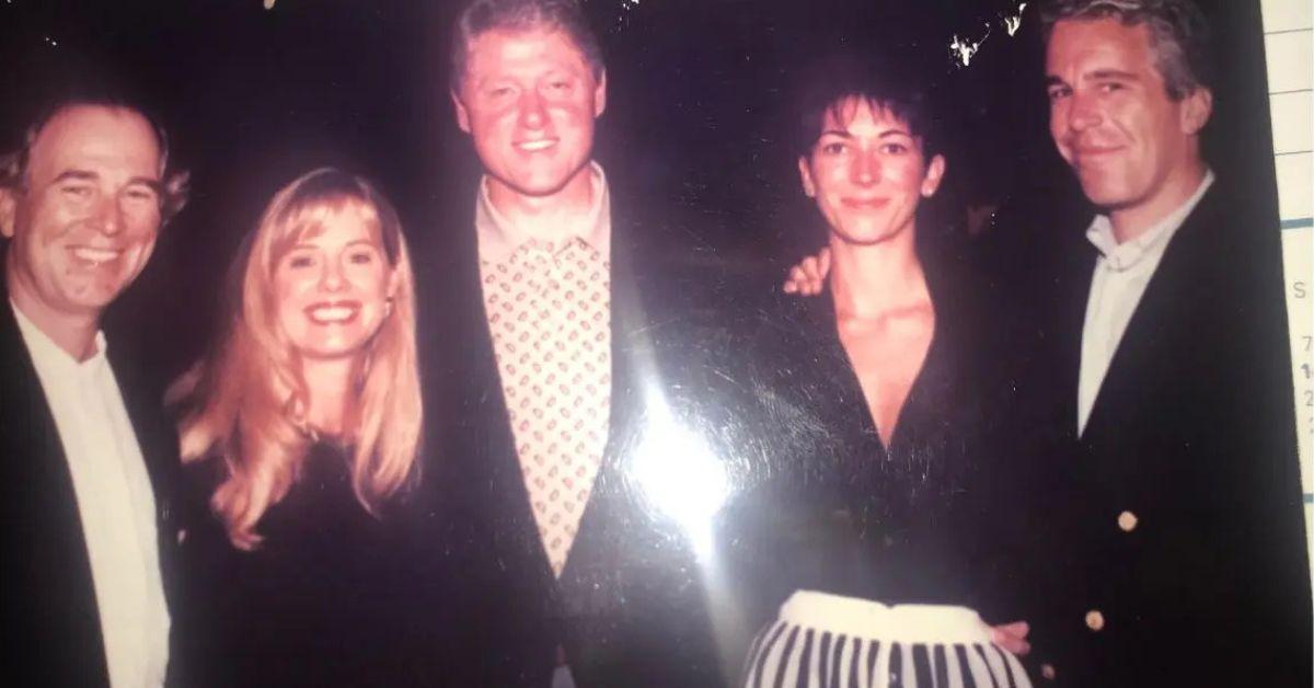 image of Bill Clinton's face appeared in the Epstein files.