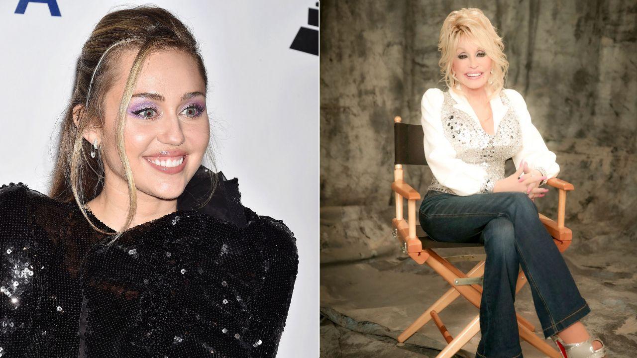 Image of Miley Cyrus remembered her final conversations with godmother Dolly Parton.