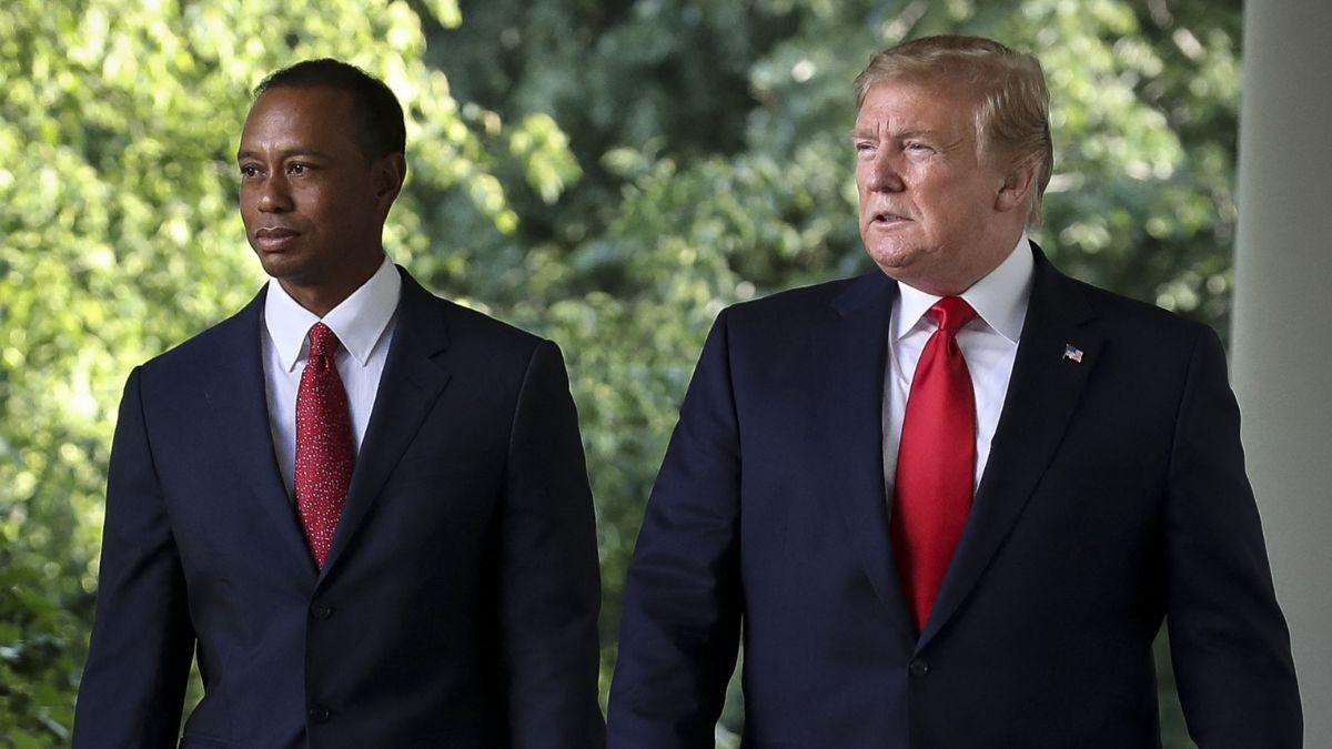 image of The legendary athlete said he will be at The Masters, whether he's playing or not.