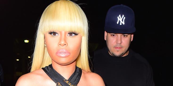 Rob Kardashian and Blac Chyna Hit the Strip Club as a Couple in NYC