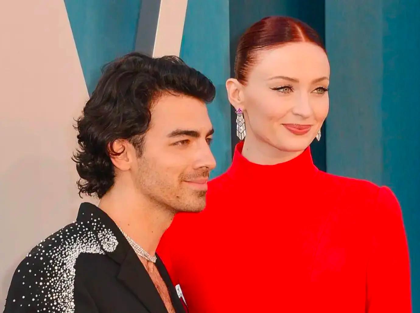 Joe Jonas & Sophie Turner Greet Family & Friends at Pre-Wedding