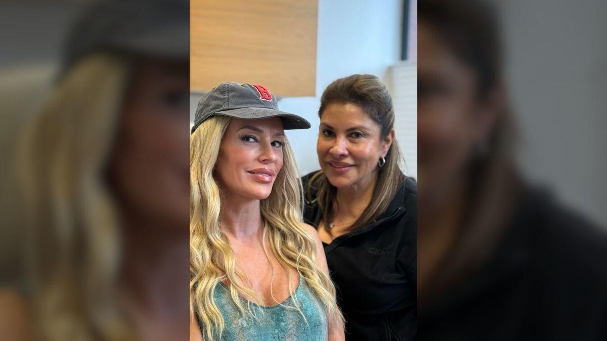 Photo of Brandi Glanville debuted a new look before attending Sundance Film Festival.