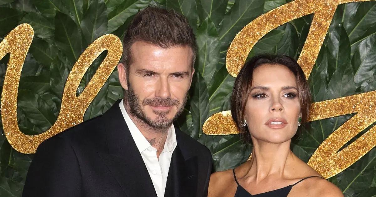 victoria beckham flaunts cleavage husband david will love look photos