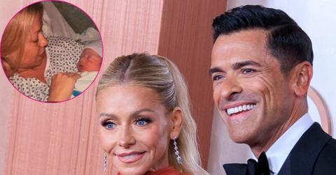 Composite photo of Kelly Ripa and Mark Consuelos.