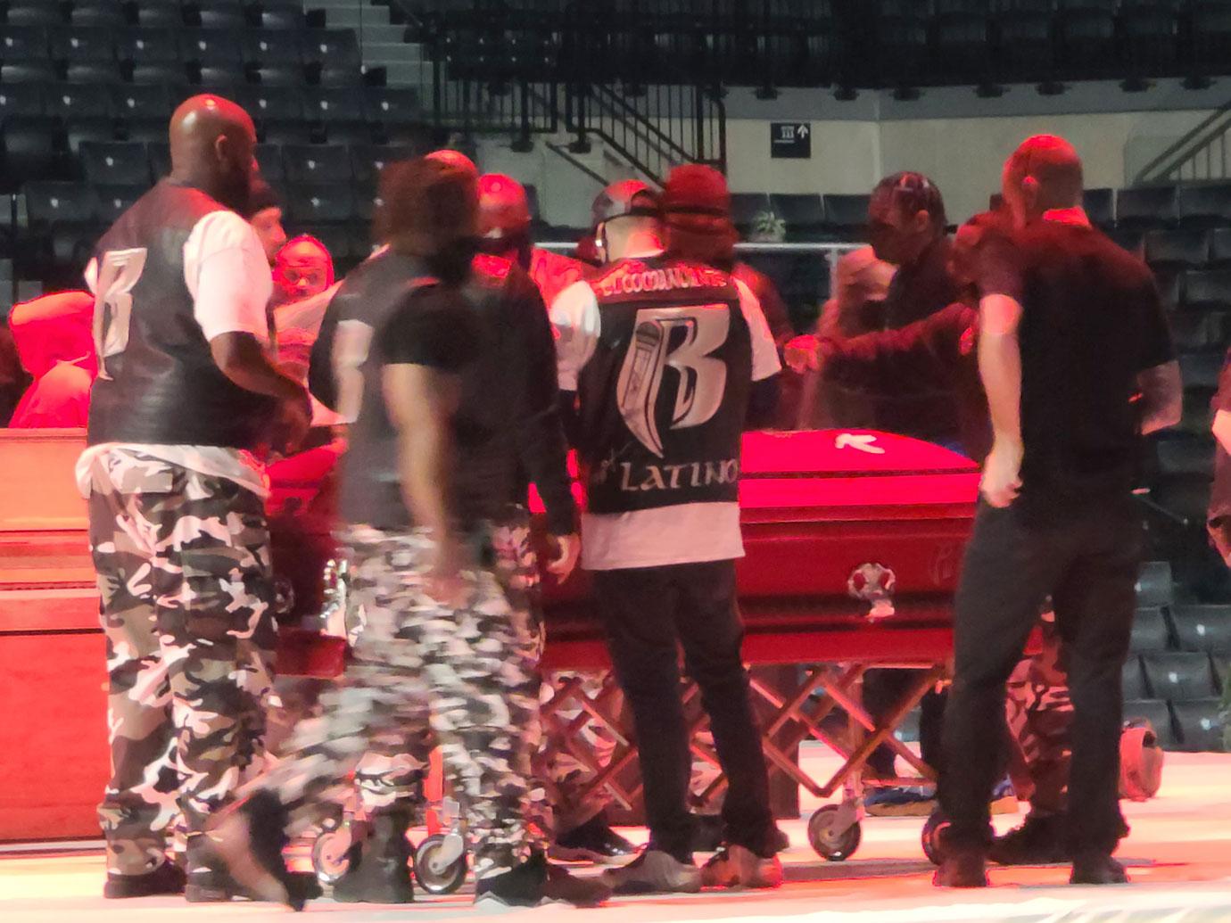 memorial service for dmx at barclays center in brooklyn