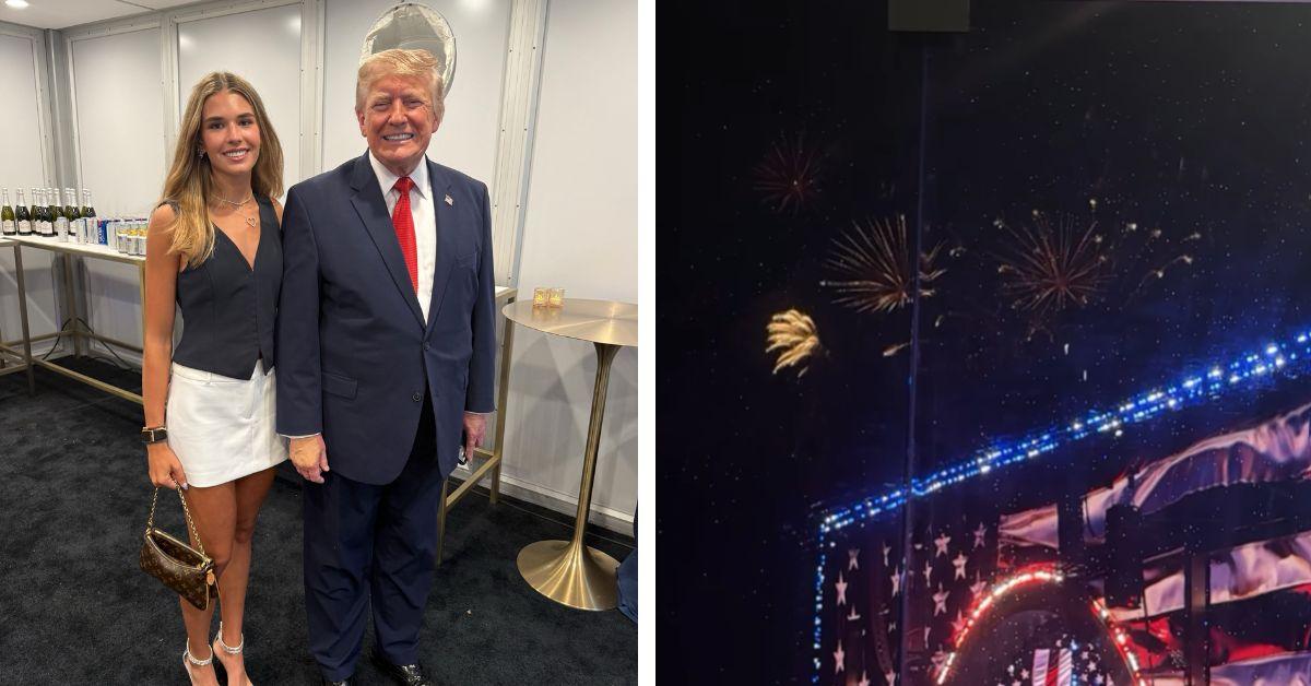 image of Kai documented the White House celebration by sharing family photos with several members of the Trump family.