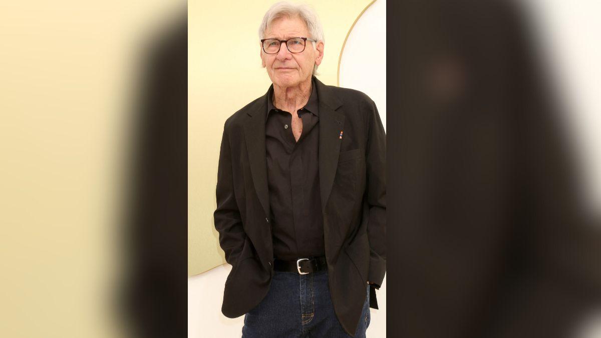 Image of Harrison Ford returned to the role of Han Solo in 'Star Wars: The Force Awakens.'