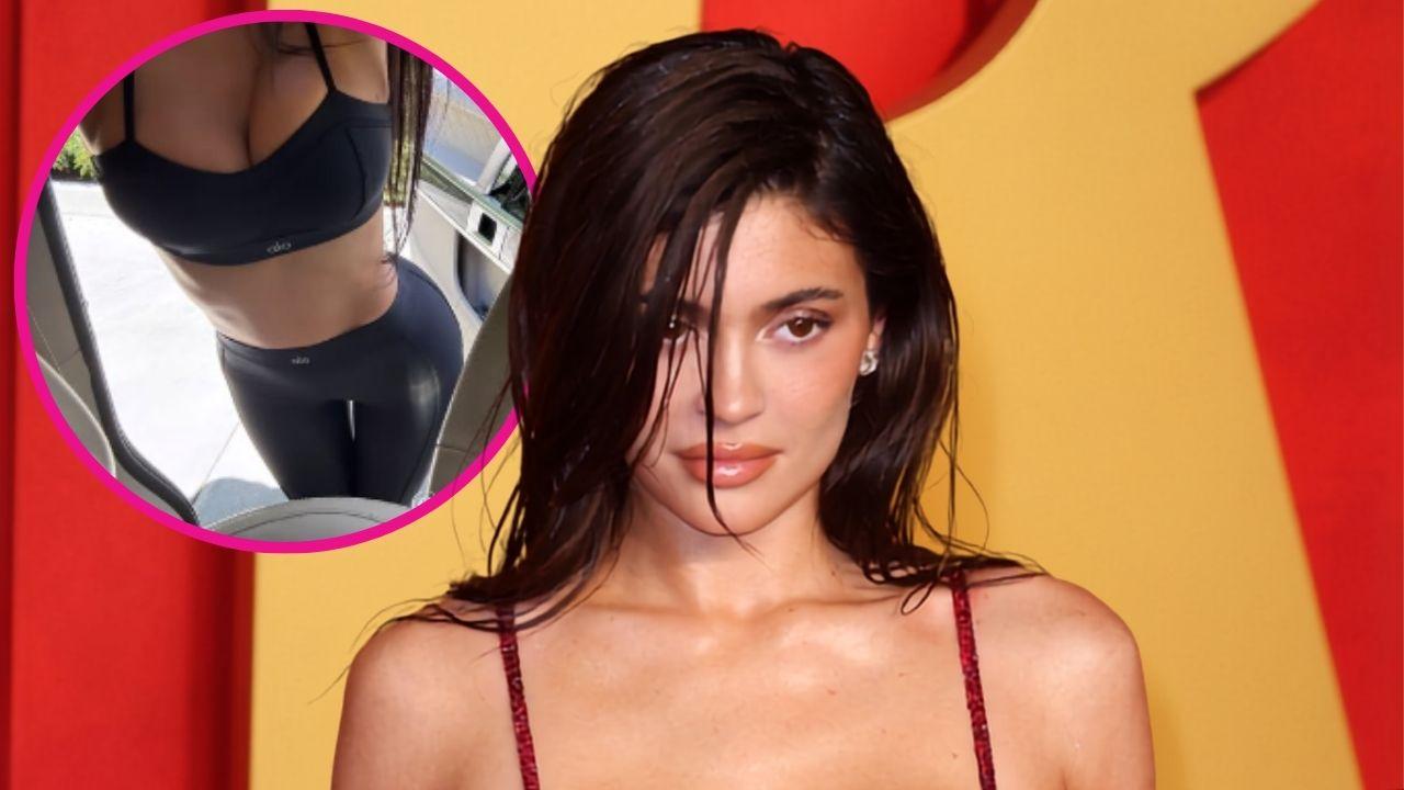Image of Kylie Jenner posted the hot selfies to her Instagram Story.