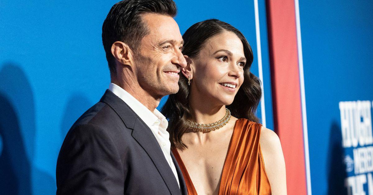 sutton foster hugh jackman happy