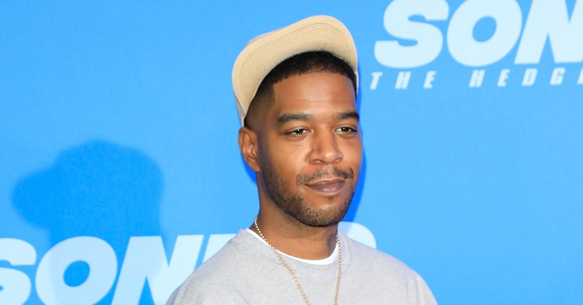 Kid Cudi Attends Kanye West Album Listening Event After Falling