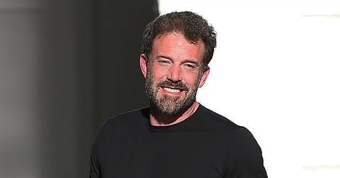 ben affleck fall sweater puffing cigarette pp