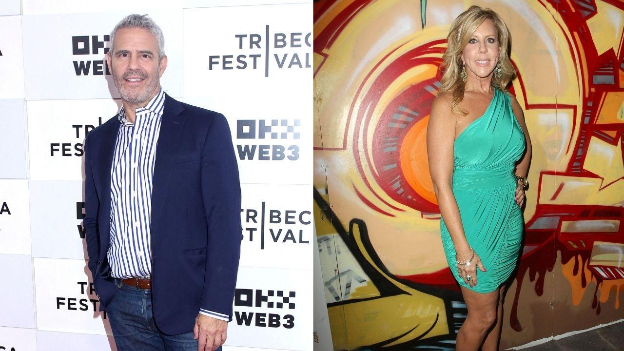Image of Andy Cohen defended Vicki Gunvalson amid backlash over her appearances on 'RHOC' and 'RHUGT.'