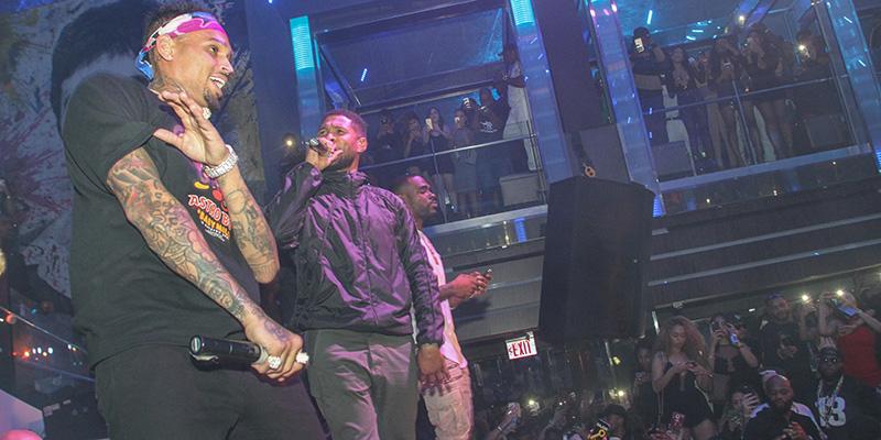 Chris Brown Hosts LIV on Sunday