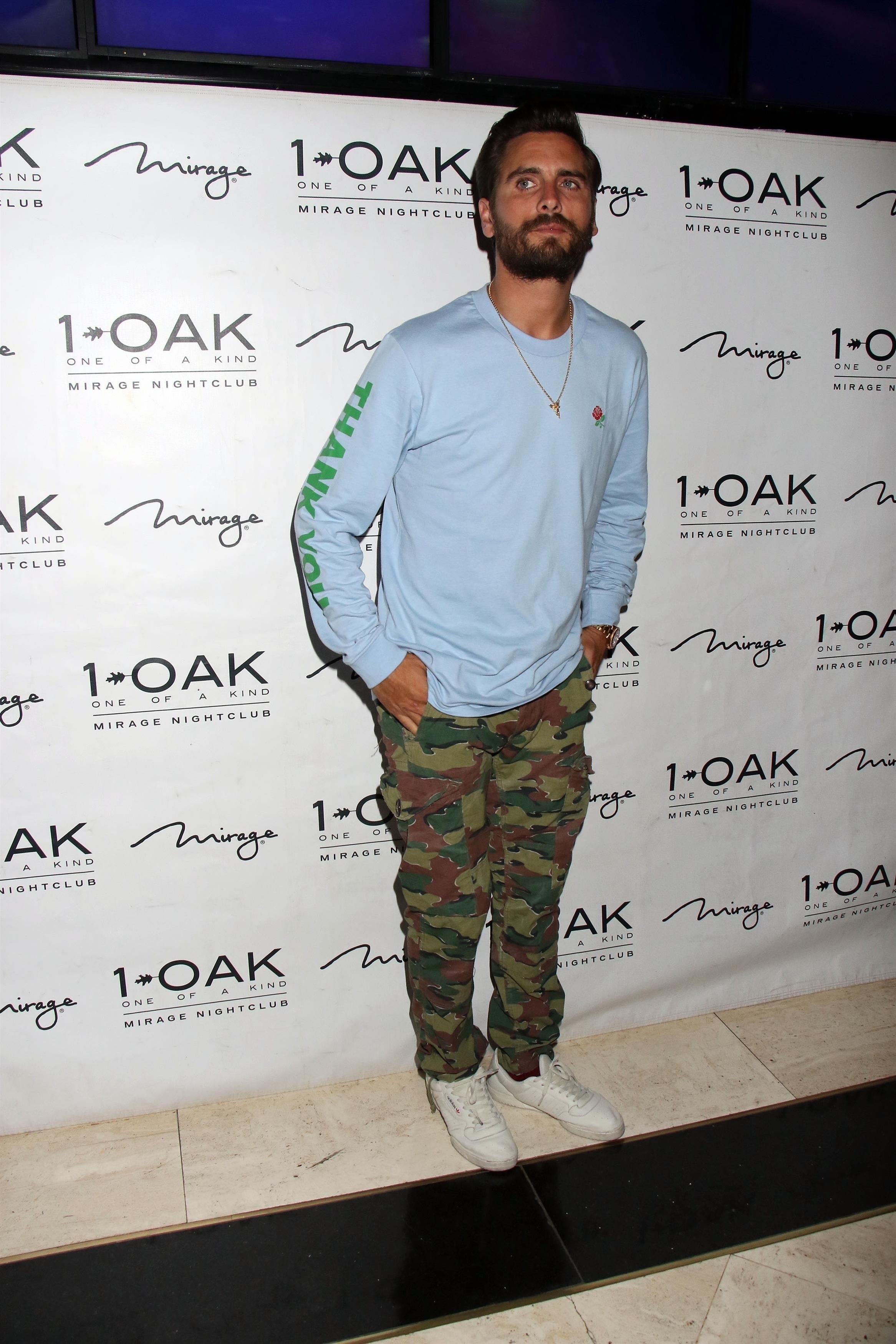 Scott Disick Hosts at 1OAK Nightclub Las Vegas