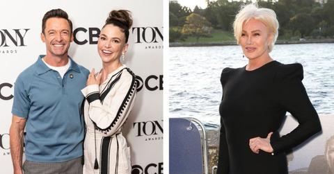 Composite photo of Hugh Jackman, Sutton Foster and Deborra-Lee Furness.