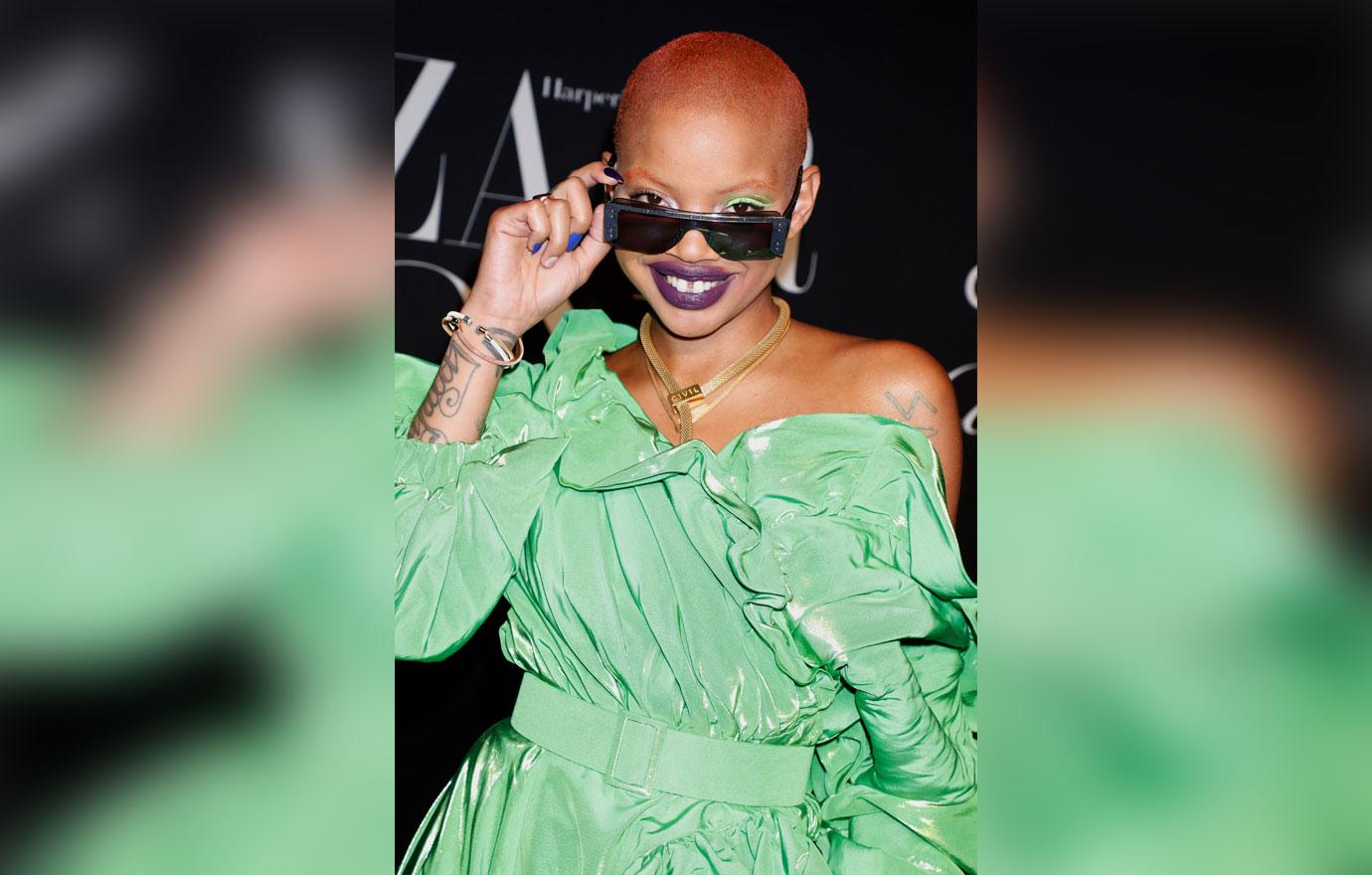 Slick Woods At Harper's Bazaar ICONS party, Arrivals, Spring Summer 2020, New York Fashion Week, USA - 06 Sep 2019