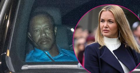 Composite photo of Tiger Woods and Vanessa Trump.