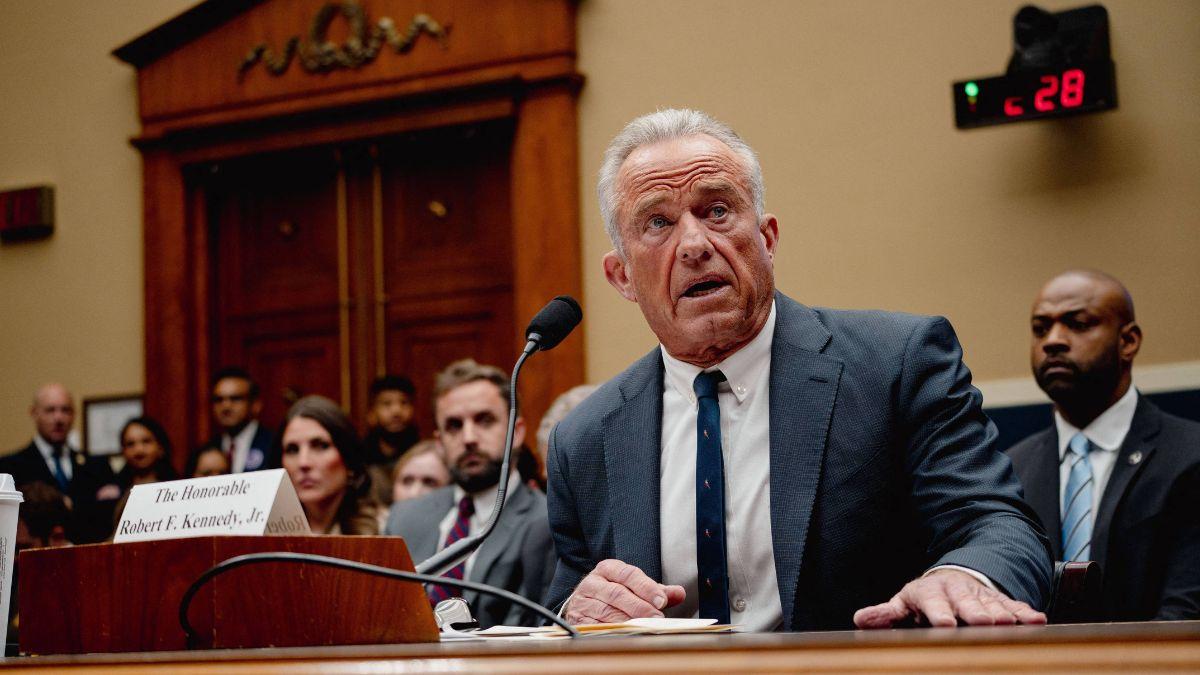 Photo of Robert F. Kennedy allegedly would take dead animals home to 'study' them. 