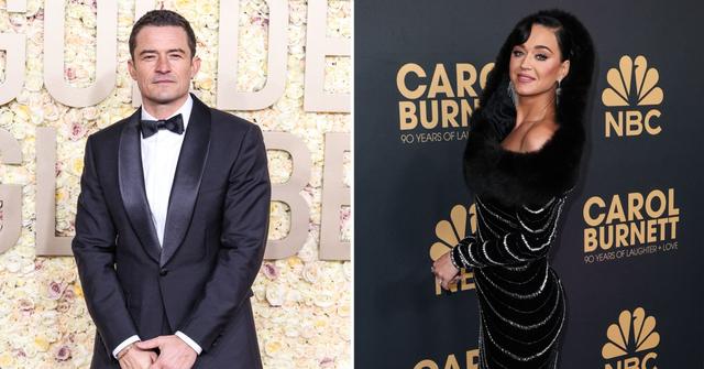 orlando bloom attends golden globes without katy perry th anniversary photos