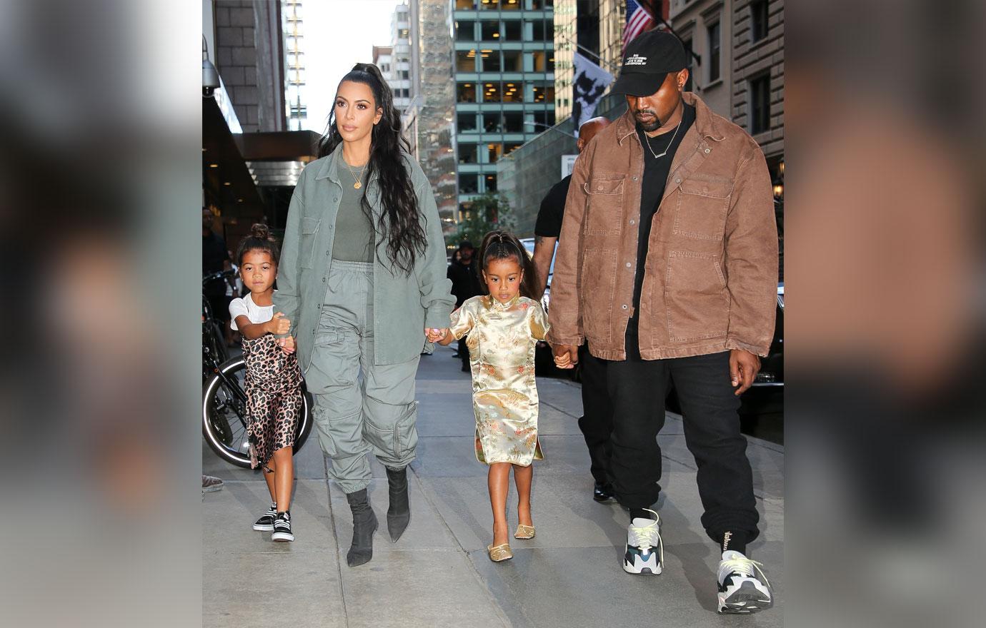 Kim Kardashian, Kanye West take their daughter North West to Polo Bar to celebrate her 5th birthday in NYC