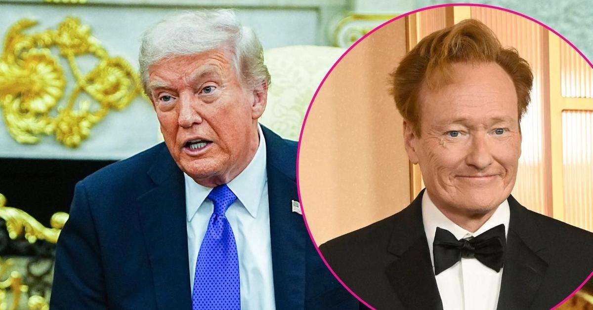 Conan O'Brien Roasts Donald Trump's Gold White House…