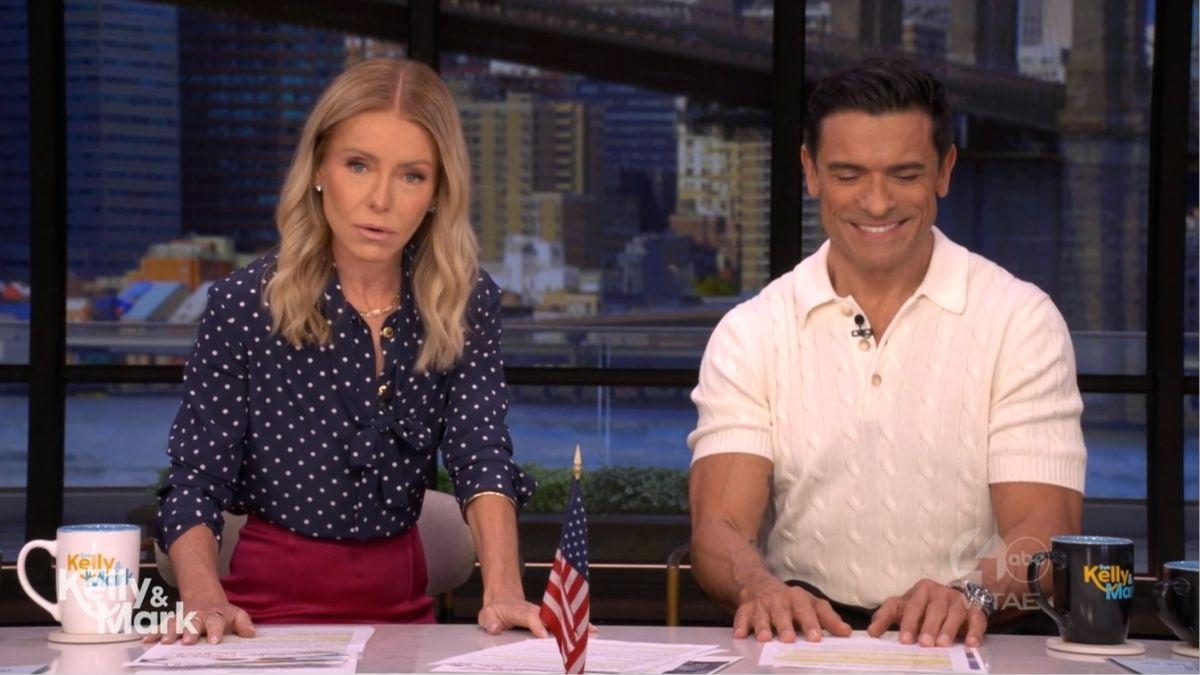 Image of Kelly Ripa said the state of her daughter Lola Consuelos' bedroom was 'wild' after her visit home.
